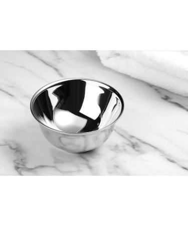 GRUTTI 2-in-1 Shaving Bowl Men's Shaving Set with Deluxe Chrome Razor Stand - Perfect Gift for Men - Buy Online on GoSupps.com