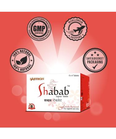 Buy Shabab Tablets for Women - 24 Count Youthful Tightening Supplement - International Shipping Available - Buy Online on GoSupps.com