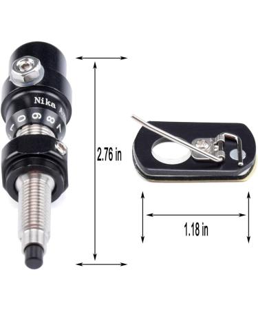 Chuangtong Archery Plunger and Rest - Metal Screw-in Pressure Button for Recurve Bows | Black, Right Hand - Buy Online on GoSupps.com