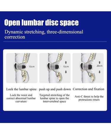 RKXKJ Inflatable Decompression Belts - Lumbar Support for Posture Correction | Ergonomic & Adaptive Design - Buy Online on GoSupps.com