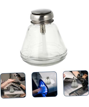Press Empty Press Dispenser Nail Color Remover Dispenser Nail Polish Remover Dispenser Liquid Press Container Travel Bottle Liquid Holder Manicure Glass Supplies - Buy Online on GoSupps.com