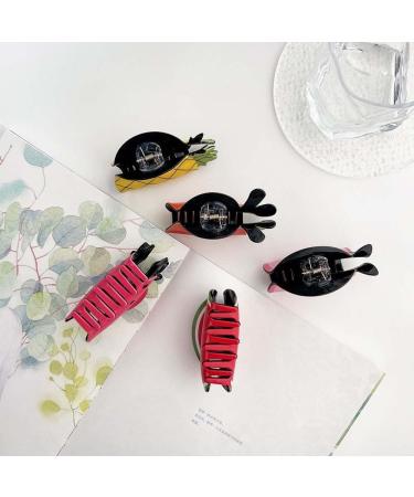 BYBYCD Avocado Fruit Hair Claw - Large Geometric Hair Accessory for Women - Buy Online on GoSupps.com