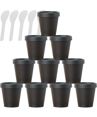 empty jars with lids cosmetic jar B0CKBRDC1B12 PC Empty 50ml Pink Facial Mask Wide Mouth Plastic Jars 50g Leakproof Cosmetic Pot Container with Lids with 6 PC Spatula (Color : Roze Size : 100ml) (C