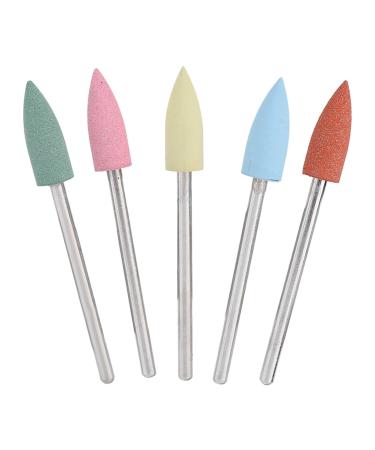No Dust Pollution Nail Drill Bits Silicone Rubber Drill Bit Pedicure Bit Easy to Grind for Home Beauty Salon (152)