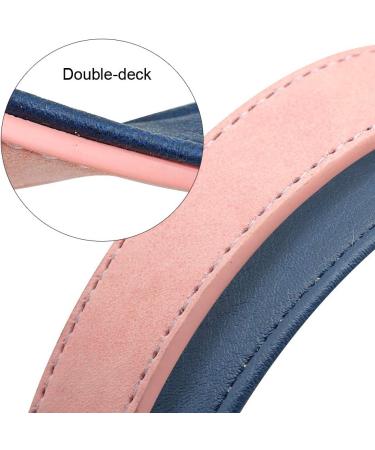 Didog Soft Padded Leather Dog Collar with Custom Engraved Name Tag - Pink Set for Small & Medium Dogs (S: 25-30 cm) - Buy Online on GoSupps.com