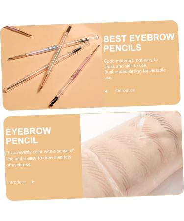Baluue 5pcs Eyebrow Makeup Pencils Ash Brown Eyebrow Pencil Best Eyebrow Pencil Pencils with Plastic - Buy Online on GoSupps.com