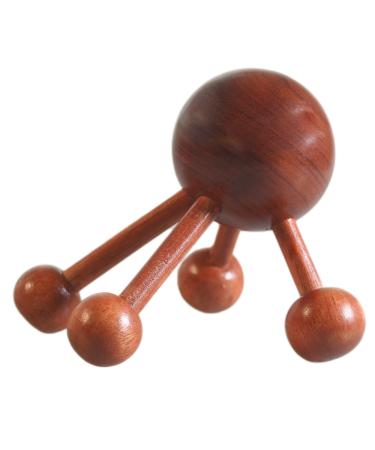 Rosewood massage spider - handmade massager massage sparrow massage roller for trigger point massages and relaxation - Buy Online on GoSupps.com