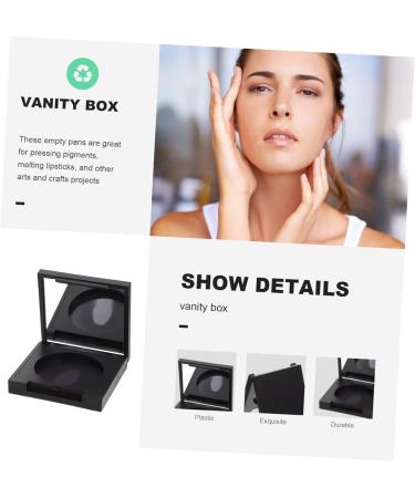 4pcs Blush Box Eyeshadow Box Makeup Eyeshadow Refillable Eyeshadow Makeup Supplies Makeup Powder - Buy Online on GoSupps.com