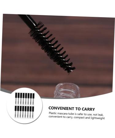 SKISUNO 16pcs Mascara Tube Mascara Clear Eyelash Cream Tubes Empty Tube Air Traffic Control Portable Plastic - Buy Online on GoSupps.com