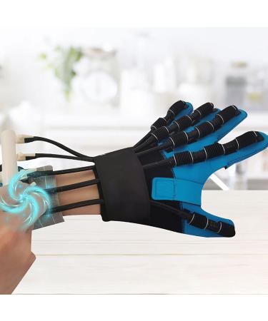 ZZBB Rehabilitation Robot Finger Orthoses Electric Rehabilitation Auxiliary Training Gloves Soft Resting Hand Splint for Flexion Contracture Finger Left Small - Buy Online on GoSupps.com