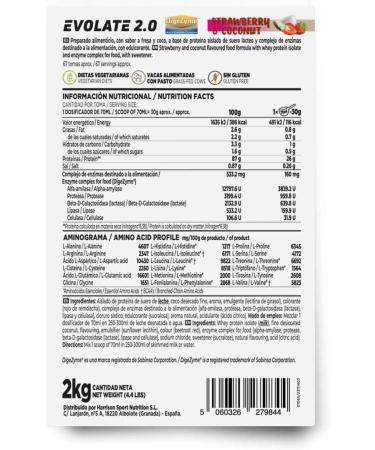  HSN HSN CFM Evolate 2.0 Whey Protein Isolate | Strawberry Coconut 2 kg | Whey Protein Isolate 90% + DigeZyme Enzymes | No Scoop Required | Non-GMO Vegan Gluten-Free and Soy-Free - Buy Online on GoSupps.com