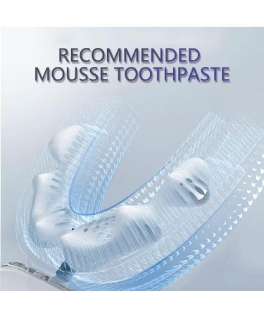 ENYOFLUR U-Shaped Automatic Toothbrush for Adults | 360 Cleaning | 30'' Timer | Wireless Charging | Travel & Home Use - Buy Online on GoSupps.com