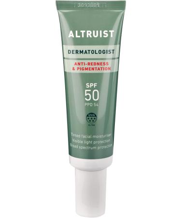 Altruist Dermatologist Anti Redness and Pigmentation SPF50 Tinted Face Cream Unscented 30 ml (Pack of 1) Anti Redness & Pigmentation - Buy Online on GoSupps.com