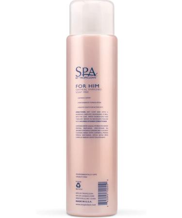 SPA Lavish Shampoo for Pets 16 oz - Made in USA - Soap Free - Luxury Bathing - For Him | TropiClean - Buy Online on GoSupps.com