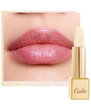 OULAC Metallic Shine Lipstick - Sheer White Lip Balm Lightweight Soft and Ultra Hydrating Long Lasting Vegan & Cruelty-Free Sheer Coverage Lip Color 4.3 g/0.15 27Crystal Veil Crystal Veil(27) - Buy Online on GoSupps.com