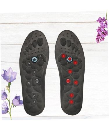 NOLITOY Magnetic Insoles - Foot Care Inserts for Comfort & Massage | Accupressure Foam Shoe Pads for Flat Feet | International Shipping Available - Buy Online on GoSupps.com