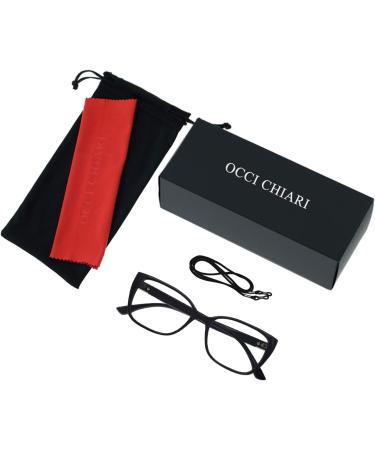 OCCI CHIARI Women s Vintage Reading Glasses - Stylish Black Readers (1.5x) for International Shipping - Buy Online on GoSupps.com