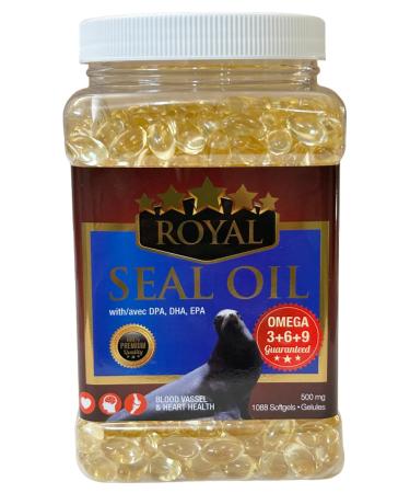 ROYAL. Seal Oil OMEGA-3+6+9 (1088 Softgels) 1088 count (Pack of 1)