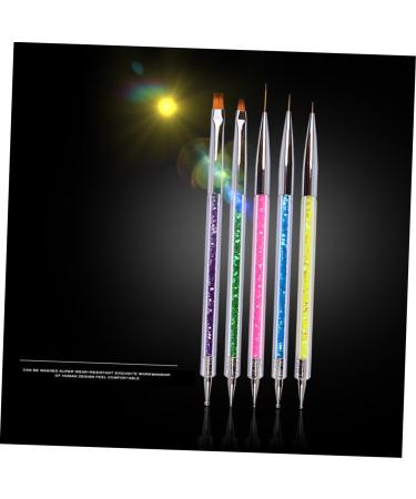 minkissy Nail Art Brush Sets Kit De Manicura Uv Gel Pen Nail Dotting Pen Nail Art Nail Art Pen Nail Drawing Pen Nail Brush Manicure Nail Art Kits - Buy Online on GoSupps.com