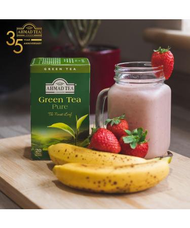 Buy Ahmad Tea Green Tea - Individually Packaged Aroma Sealed Tea Bags (20 Bags 2g Each) for Fresh Taste Worldwide - Buy Online on GoSupps.com