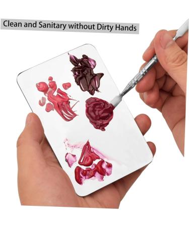 Gatuida Palette de Maquillage Professionnelle Acier Inoxydable avec Spatule Palette M langeur pour Nail Art Fond de Teint Cosm tique Portable pour Salon et Usage Personnel - Buy Online on GoSupps.com