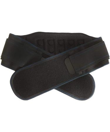 Self-Warming Lordosis Support Belt for Pain Relief & Injury Prevention - Hot Press & Magnetic Warmth - XL Black Waist/Abdominal Support - Buy Online on GoSupps.com