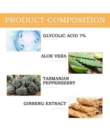 Glycolic Acid 7% Toner - Exfoliating Resurfacing Solution for Radiant Skin | 240 ML - Buy Online on GoSupps.com