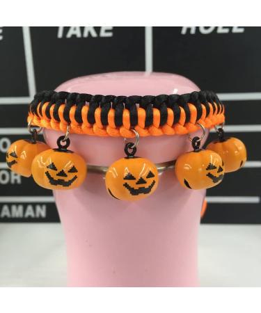 S-Lifeeling 5 Pack Halloween Pumpkin Bell Jewelry Findings - 14 X 18 mm Charms for Pet Collar or Decoration - Buy Online on GoSupps.com