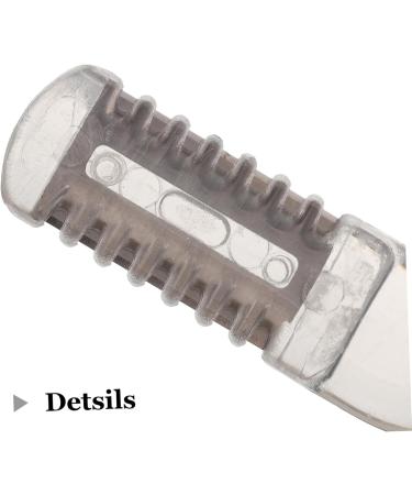 VALICLUD 2Pcs Ergonomic Double Ear Hair Trimmer for Men Women Compact Portable Manual Hair Removal Device with Round Tip for Precise Facial Care - Buy Online on GoSupps.com