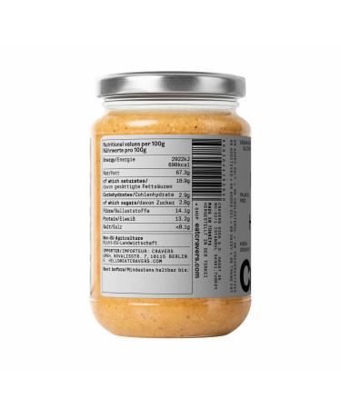 Cravers 100% Hazelnut Spread - Vegan Gluten-Free Keto-Friendly Non-GMO | 250g Glass Jar | No Added Sugar Palm Oil-Free - Buy Online on GoSupps.com