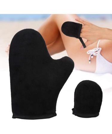 Self Tanner Mitt Lotion Even Tanning Applicator Glove Essential Beach Accessory for Self Tanning Enthusiasts(Black) - Buy Online on GoSupps.com