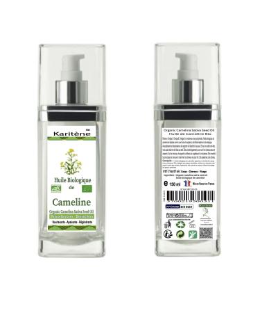 Organic Camelina Oil Karitene, 150 ml, Nourishing, Softening, Moisturizing