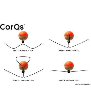 Anglers Accessories CorQs Neon X-Small Strike Indicators - Shop Now! - Buy Online on GoSupps.com