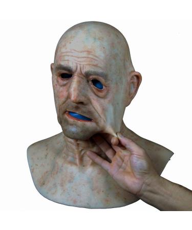 CLNN-2 Soft Realistic Silicone Mask Party mask Lifelike Silicone mask Old mask