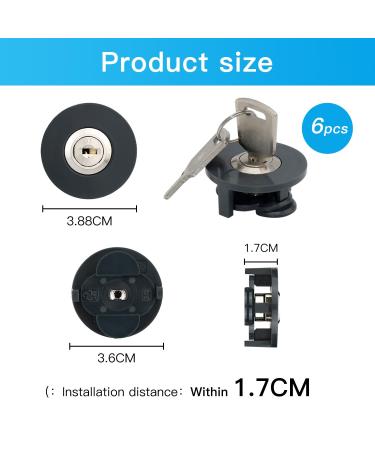 6-Piece Socket Lock Set | Protect Children & Pets | Prevent Current Theft & Save on Electricity Bills - Buy Online on GoSupps.com