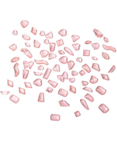 FEIlei 200Pcs Flat Bottom Resin Nail Art Decorations Rhinestone Manicure Nail Charms - Buy Online on GoSupps.com