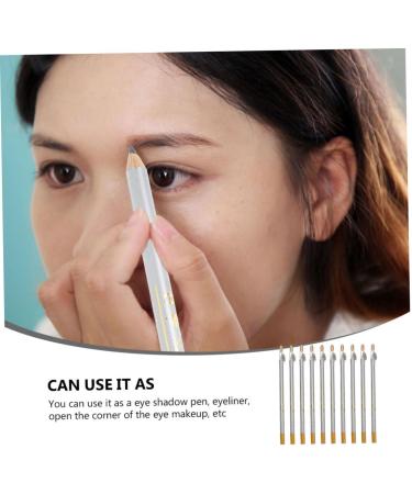 Ipetboom 10pcs Pencil Sharpener Eyebrow Pencil Lip Liner Make up Kit Eyebrow Tools Makeup Pen 2 in 1 Supplies - Buy Online on GoSupps.com