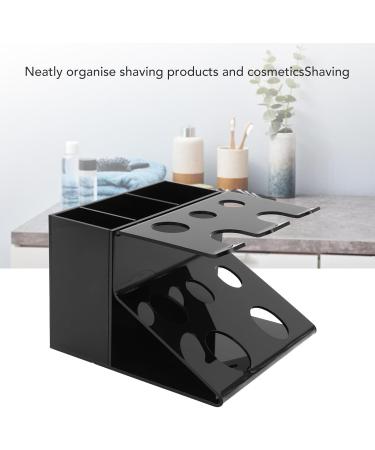 Doact Acrylic Shaving Organizer | Sturdy Razor Holder & Decorative Stand for Men's Bathroom - Ships Internationally - Buy Online on GoSupps.com