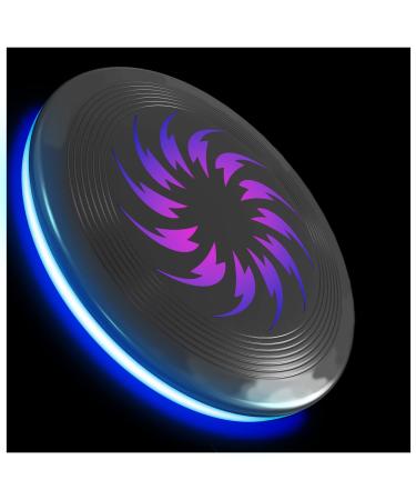 Spobot Flying Disc Toys with 108 LED Lights, 175g 10.8 Inches Sport Catch Disc, IP66 Rechargeable Frisbees, 5 Light Modes 3 Brightness Levels Anti-Lost Flying Disc Toy for Kids & Adults for Outdoors