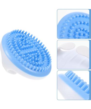 Honor Cellulite Massage Brush | Lymphatic Drainage & Muscle Relaxation Tool for Women Men & Girls - Ideal for Arms Legs Thighs & Neck - Blue 12x10x6cm - Buy Online on GoSupps.com