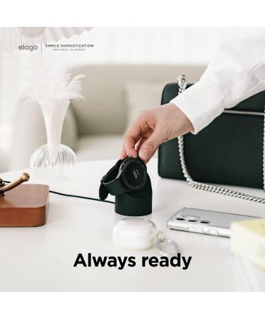 elago GW2 Stand Compatible with Samsung Galaxy Watch 5 Charger Stand (40  44mm) / Galaxy Watch 5 Pro Charger Stand (45mm) 2022 - Black Charging Cable Not Included - Buy Online on GoSupps.com