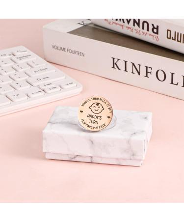Opopark Funny Decision Coin New Baby Gifts for New Parents (Rose Gold) - Buy Online on GoSupps.com