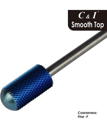 Large Barrel Smooth Top Nail Drill Bit of Electric Manicure Drill Machine Fast Remove Nail Gel Acrylic Gel & Nail Colors (Fine -F Blue) Fine -F Blue - Buy Online on GoSupps.com