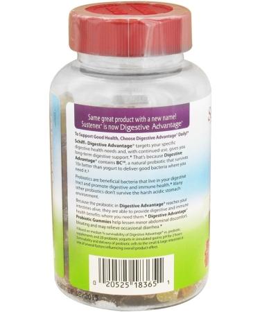 Digestive Advantage Probiotic Gummies - Survives Better than 50 Billion - 80 count - Buy Online on GoSupps.com