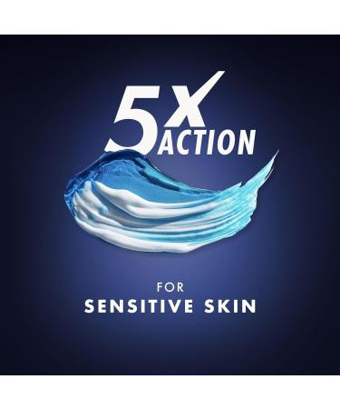 Gillette Fusion Beard Care Razor Gel (200ml) for Sensitive Skin - Moisturizing & Refreshing with Almond Oil | Perfect Gift for Men - Buy Online on GoSupps.com