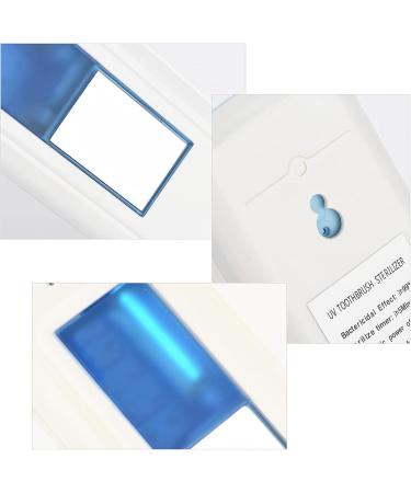 Portable Antibacterial Toothbrush with Germicidal Sterilizer - Lightweight Disinfectant for Travel - Buy Online on GoSupps.com