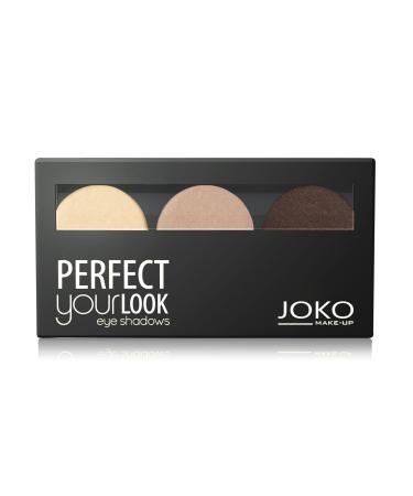 Eyeshadow Palette Trio - 300 Nude/Beige/Brown - Joko