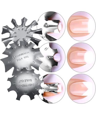 Dajidafu Nail Plate C-shaped Manicure Trimmer Rustproof Sharpen Sharp Curves Line Tool Edge Modifier High Gloss for Beauty Salon - Buy Online on GoSupps.com