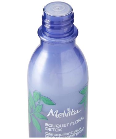 Melvita Bi-Phase Eye Make-Up Remover | Waterproof Organic & Floral Detox | 100ml Made in France - Buy Online on GoSupps.com