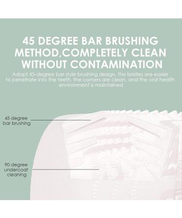 U-Shaped Toothbrush Kids Food Grade Soft Silicone Brush Head for Kids Age 2-6 360 Oral Teeth Cleaning Design and Children - Baby Toothbrush - U Shaped Toothbrush Kids Green - Buy Online on GoSupps.com